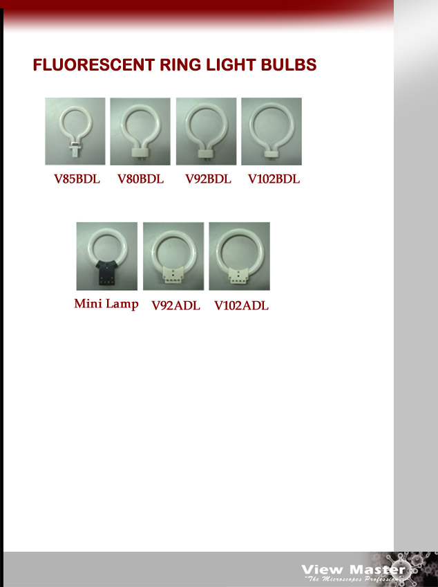 Fluorescent Ring Light Bulbs